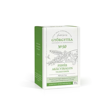 Györgytea fehér akácvirágos teakeverék (reflux tea) 50 g