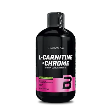 BiotechUSA L-Carnitine + Chrome orange 500 ml
