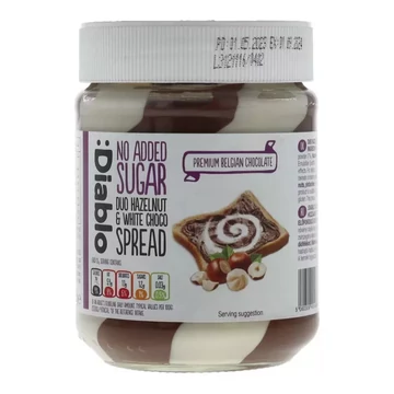 DIABLO DUO MOGYORÓ ÉS FEHÉR CSOKIKRÉM  350G