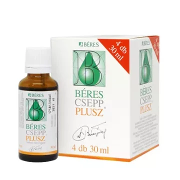 Béres plusz csepp 4X30 ml