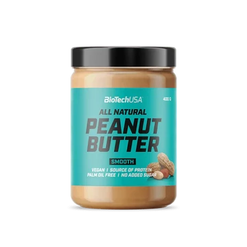 BioTechUSA peanut butter smooth mogyoróvaj 400 g