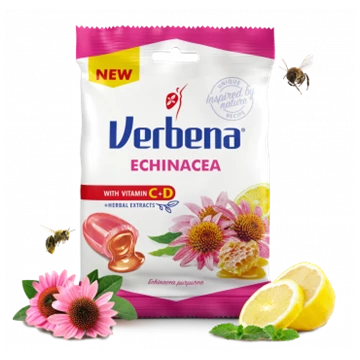 Verbena cukorka echinacea 60 g