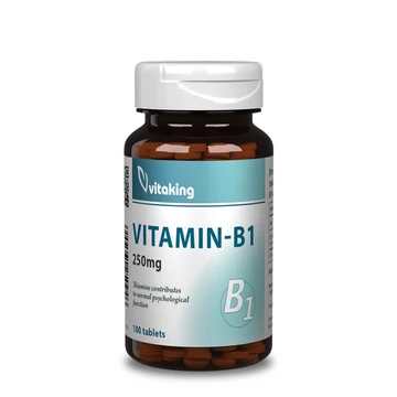 Vitaking B-1 vitamin 250 mg – Tiamin 100 tab.