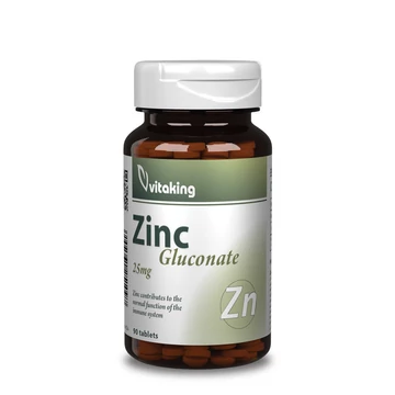Vitaking cink glükonát 25 mg 90 tab.