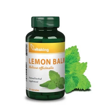 Vitaking citromfű levél 500 mg 60 kap