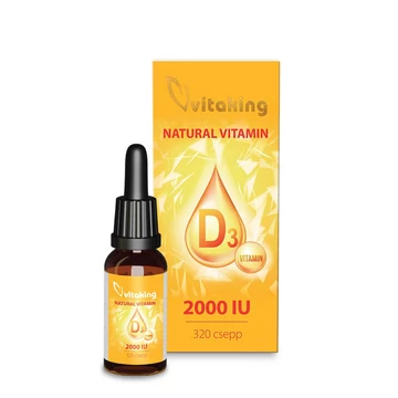 Vitaking D3 vitamin csepp MCT olajjal 10 ml (320 csepp)