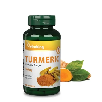 Vitaking kurkuma 700 mg (70 mg kurkumin tartalom) 60 kap.