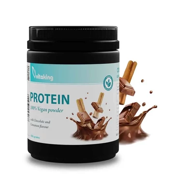 Vitaking vegan protein csoki-fahéj 400 g