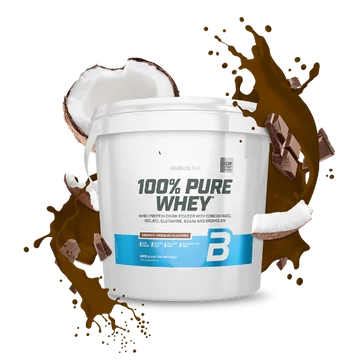 BioTechUSA 100% Pure whey tejsavó fehérjepor kókusz-csoki - 4000 g