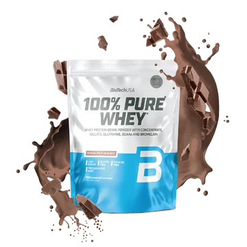 BioTechUSA 100% pure whey tejsavó fehérjepor csokoládé - 1000 g