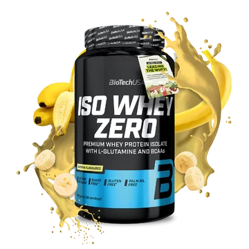 BioTechUSA iso whey zero banán - 908 g