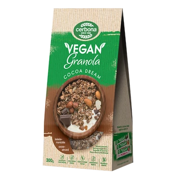Cerbona Vegán Cocoa Dream granola
