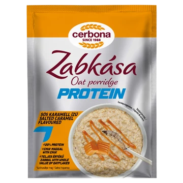 Cerbona sós karamell ízű protein zabkása 60 g