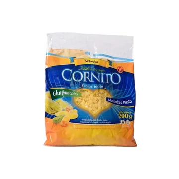 Cornito Gluténmentes száraztészta kiskocka 200g