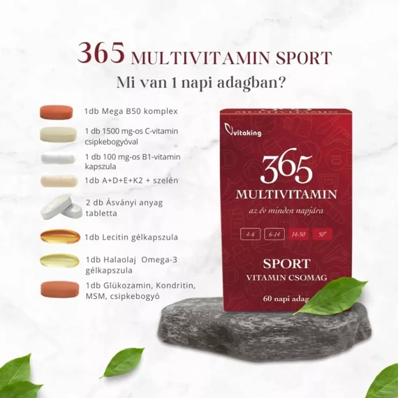 Vitaking 365 Multivitamin Sport csomag