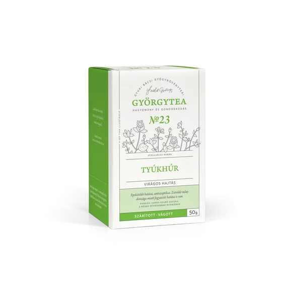 Györgytea tyúkhúr virágos hajtás tea 50 g