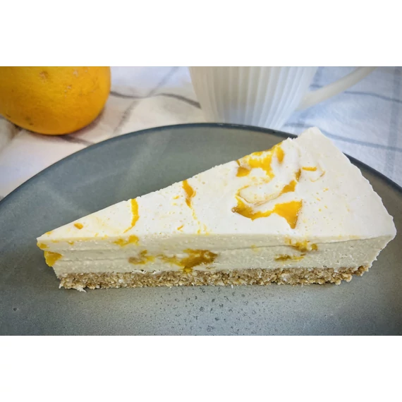  Mindenjó Desszertműhely Mangós “sajt”torta szelet