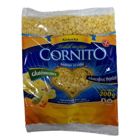 Cornito gluténmentes száraztészta kiskocka 200 g