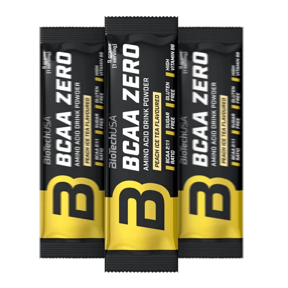  BioTechUSA  Bcaa Zero aminosav barackos ice tea  - 9 g