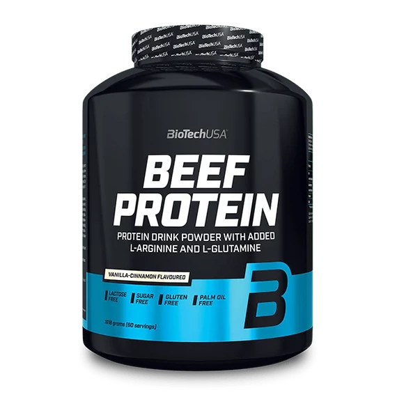 BioTechUSA beef protein vanilia-fahéj - 1816 g