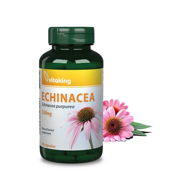 Vitaking echinacea (bíbor kasvirág) kivonat 250 mg 90 kap.
