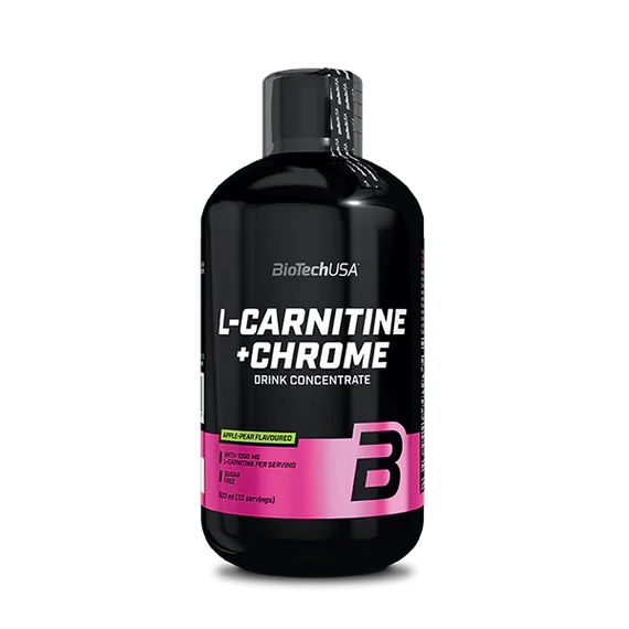 BiotechUSA L-Carnitine + Chrome orange 500 ml