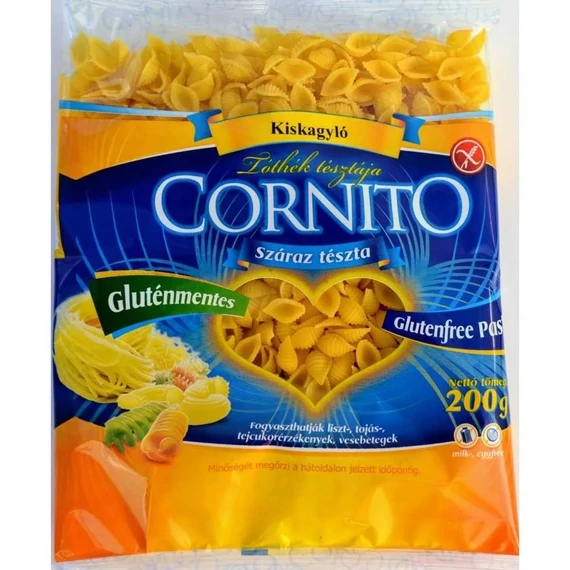 Cornito gluténmentes száraztészta kiskagyló 200 g