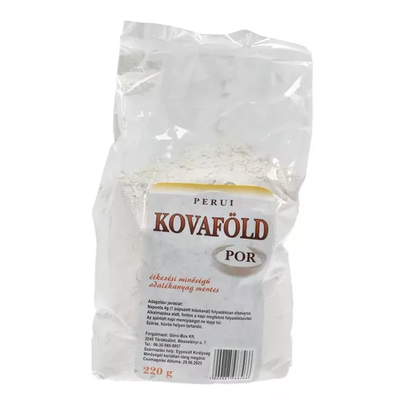 Gönc-box Perui kovaföldpor 220 g