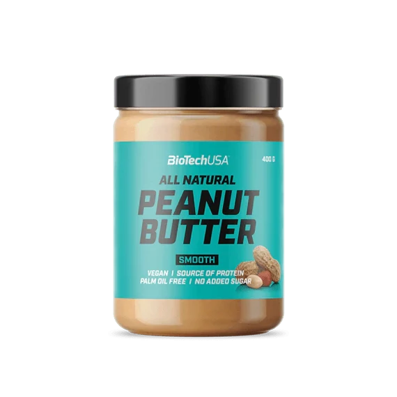 BioTechUSA peanut butter smooth mogyoróvaj 400 g