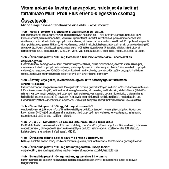 Vitaking multi profi plus vitamincsomag