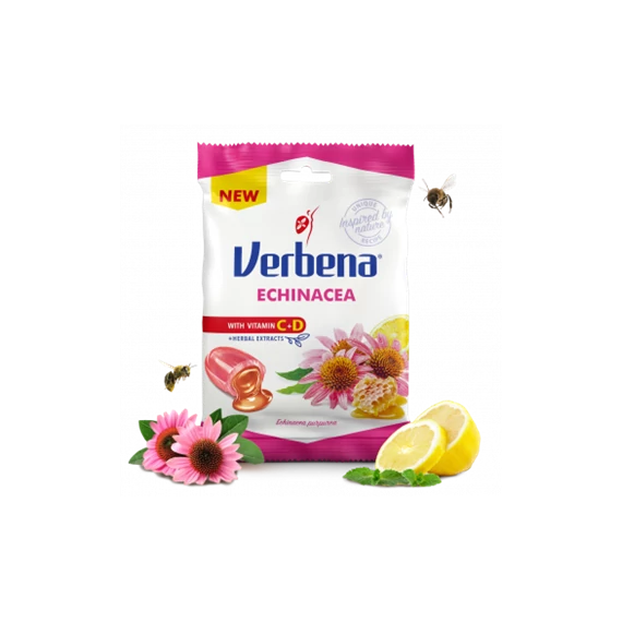 Verbena cukorka echinacea 60 g
