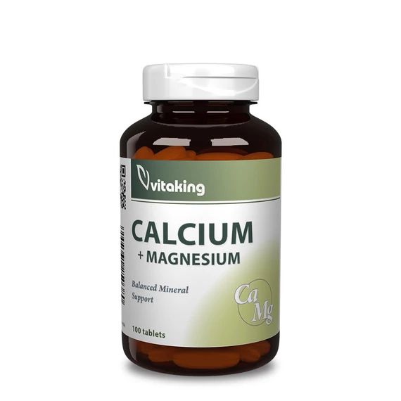 Vitaking kalcium-magnézium 100 tab.