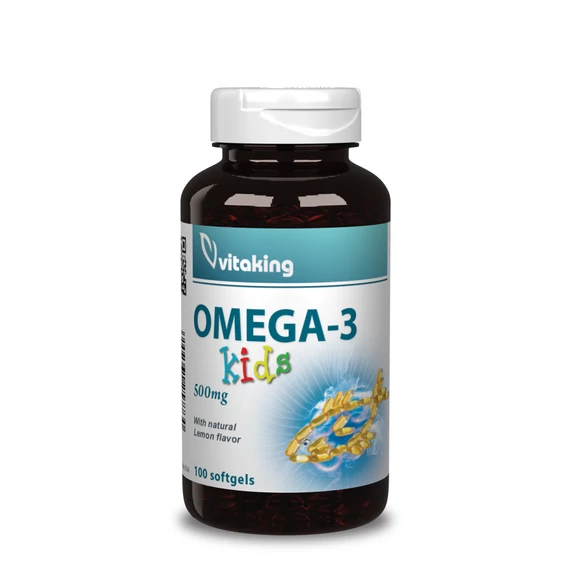 Vitaking omega-3 kids 100 kap.