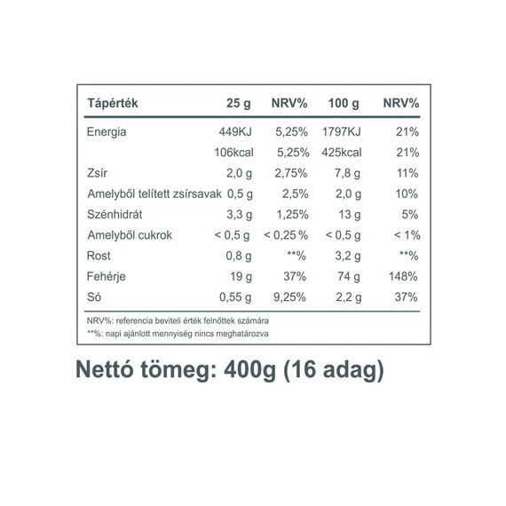 Vitaking vegan protein csoki-fahéj 400 g