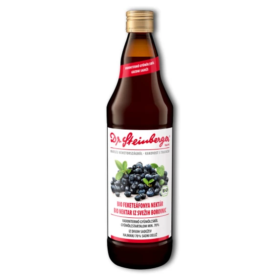 Dr.Steinberger feketeáfonya bionektár 750 ml