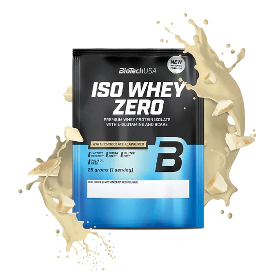 BioTechUSA iso whey zero fehércsoki - 25 g