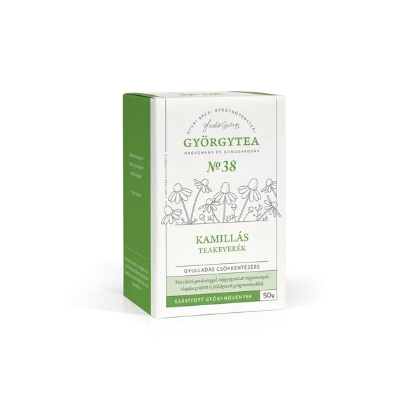 Györgytea kamillás teakeverék (Gyulladás csökkentésére) 50 g