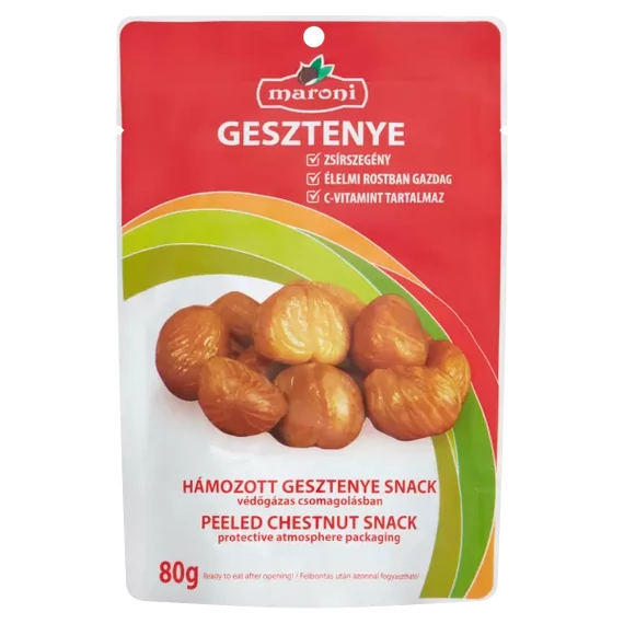 Maroni hámozott gesztenye snack 80 g