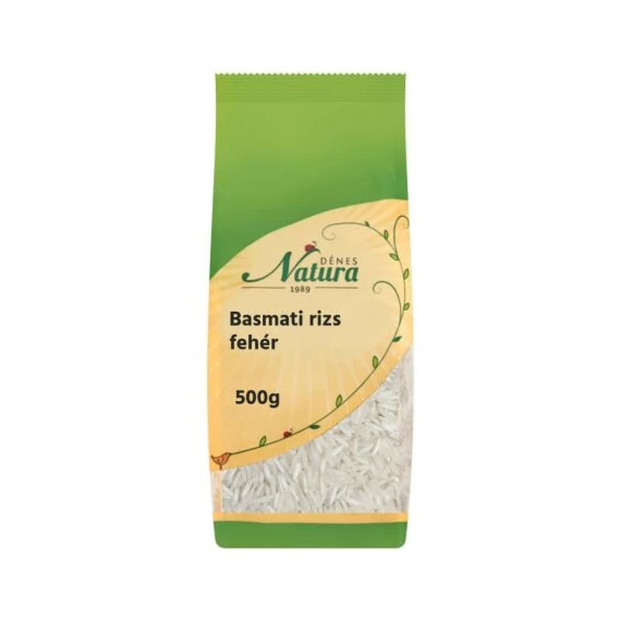 Dénes Natura basmati rizs fehér 500 g