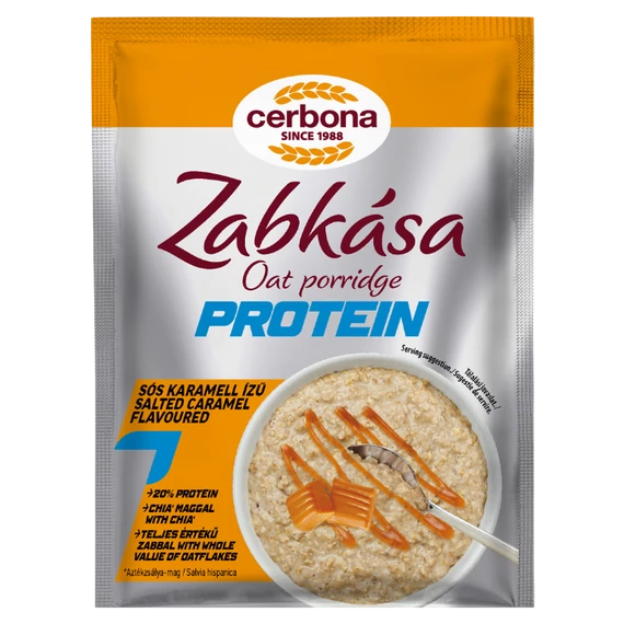 Cerbona sós karamell ízű protein zabkása 60 g