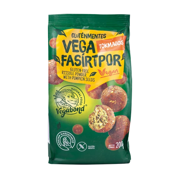 Vegabond Vega Fasírtpor, Gluténmentes, Tökmagos, 200 g